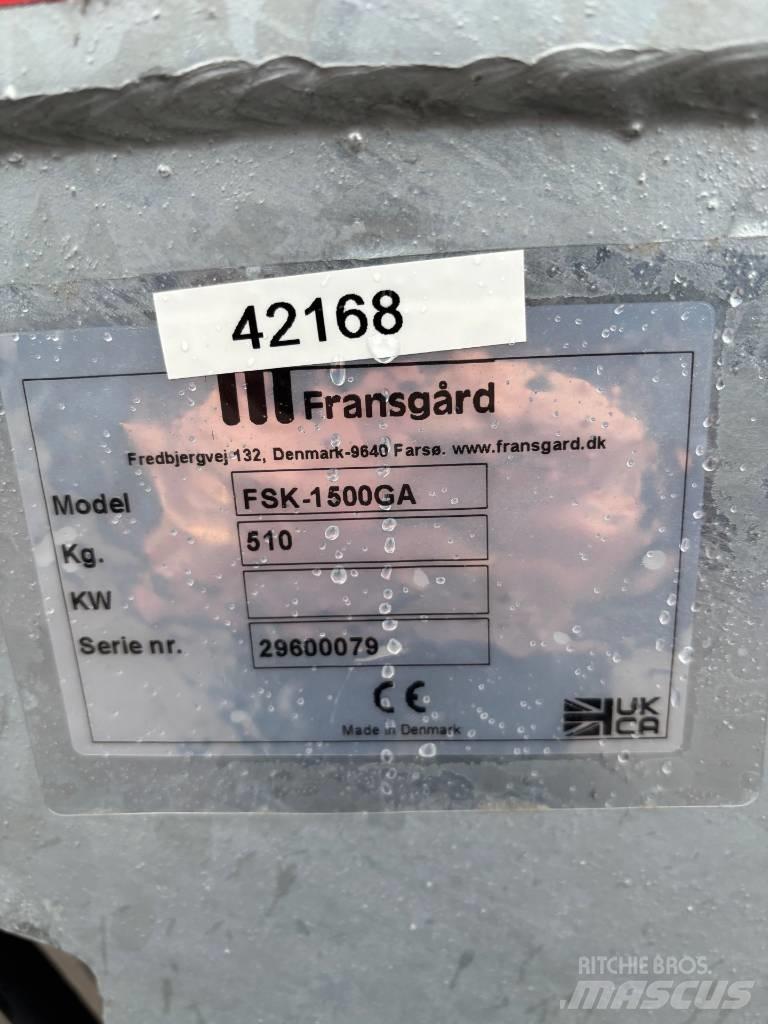 Fransgård FSK-1500 Esparcidoras de arena y sal