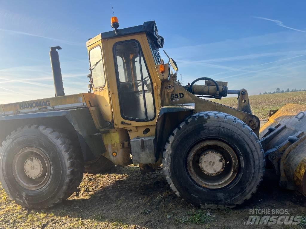 Hanomag 55 D Cargadoras sobre ruedas