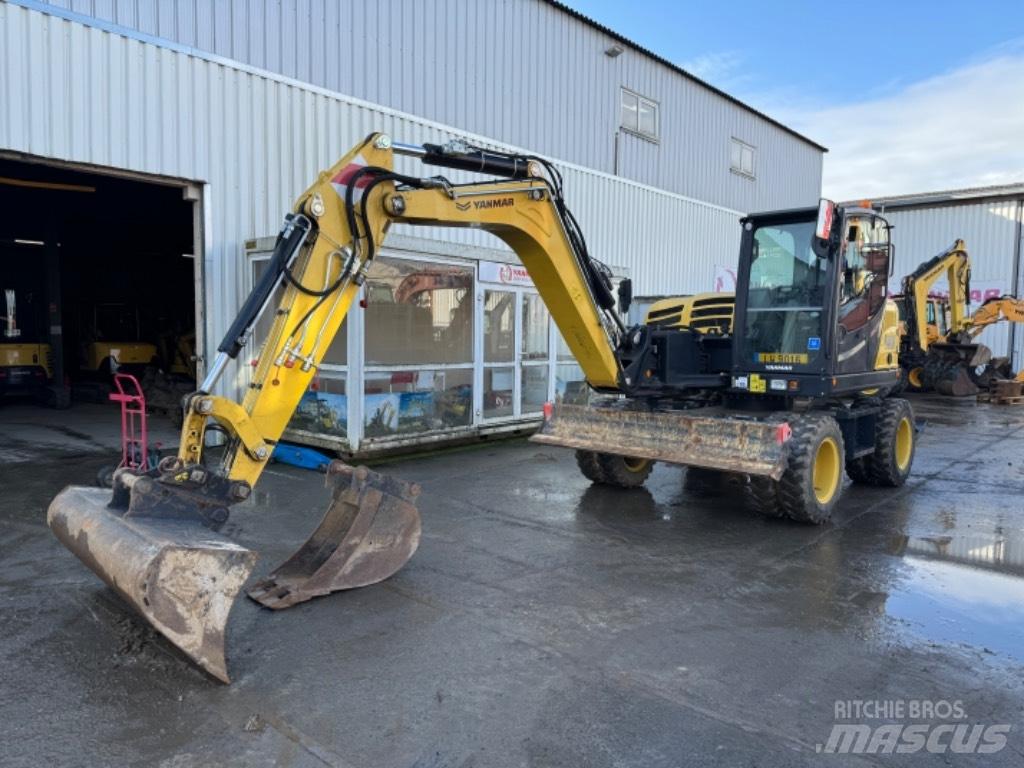 Yanmar B95W (40924) Excavadoras de ruedas