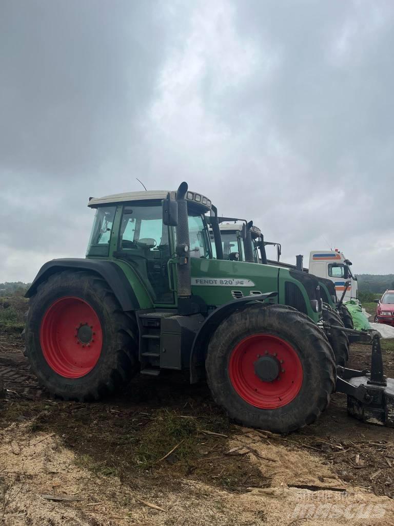 Fendt 820 Tractores