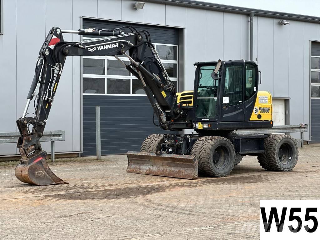Yanmar B 110 W Excavadoras de ruedas