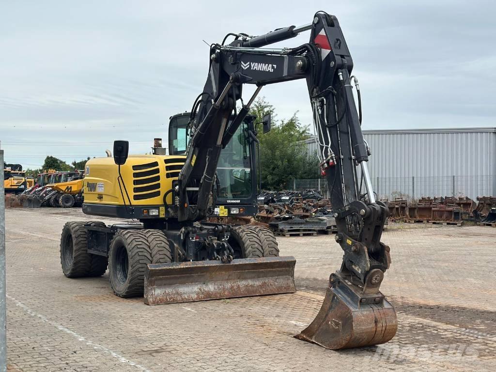 Yanmar B 110 W Excavadoras de ruedas