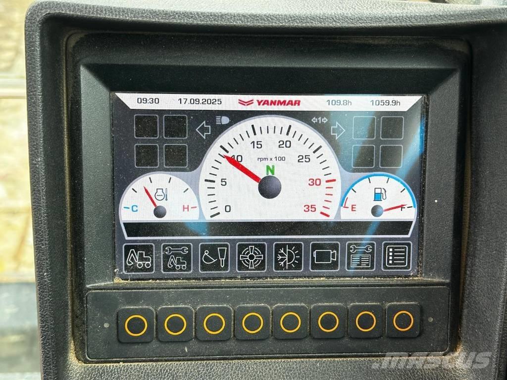 Yanmar B 110 W Excavadoras de ruedas