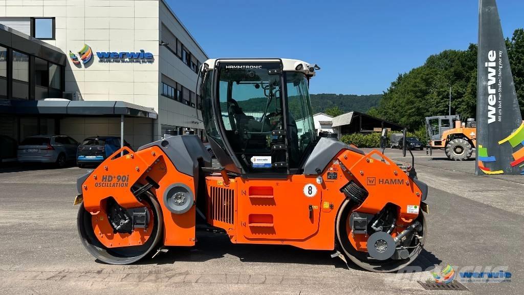 Hamm HD+ 90i VO-S Rodillos de doble tambor