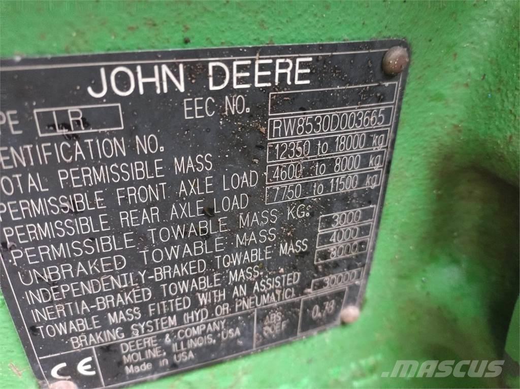 John Deere 8530 Tractores