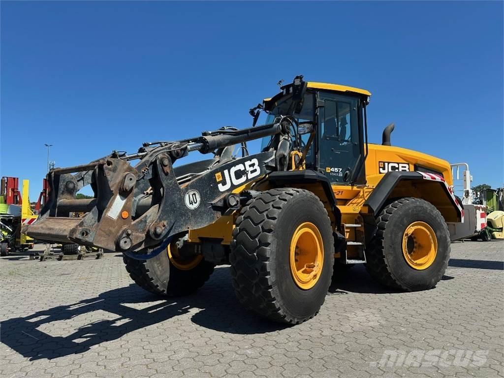 JCB 457 Agri Cargadoras sobre ruedas