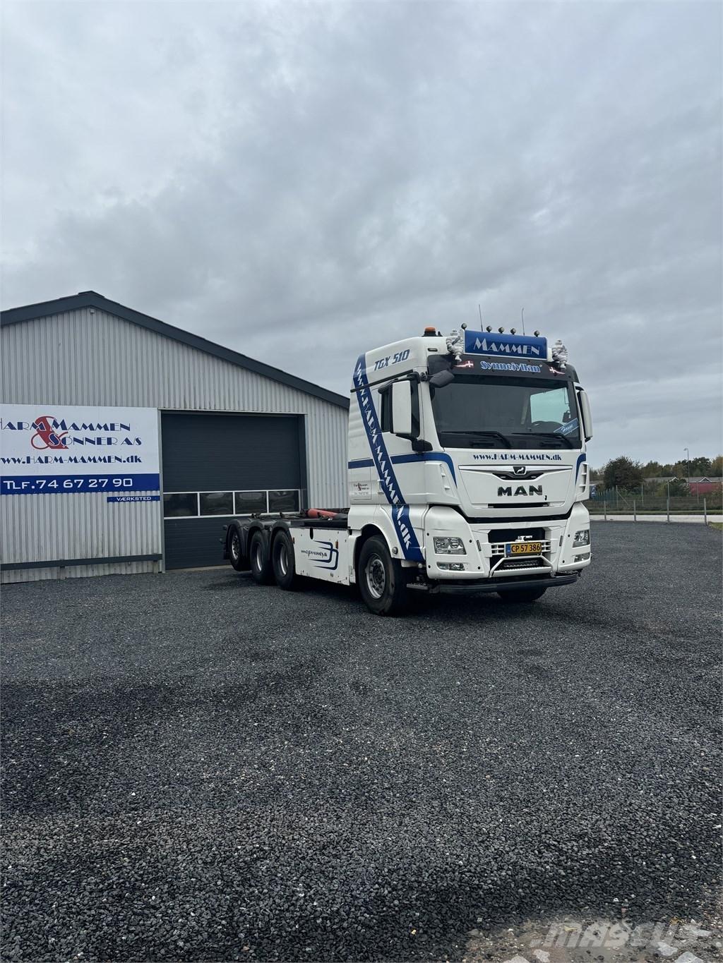 MAN TGX 35.510 Camiones elevadores de gancho