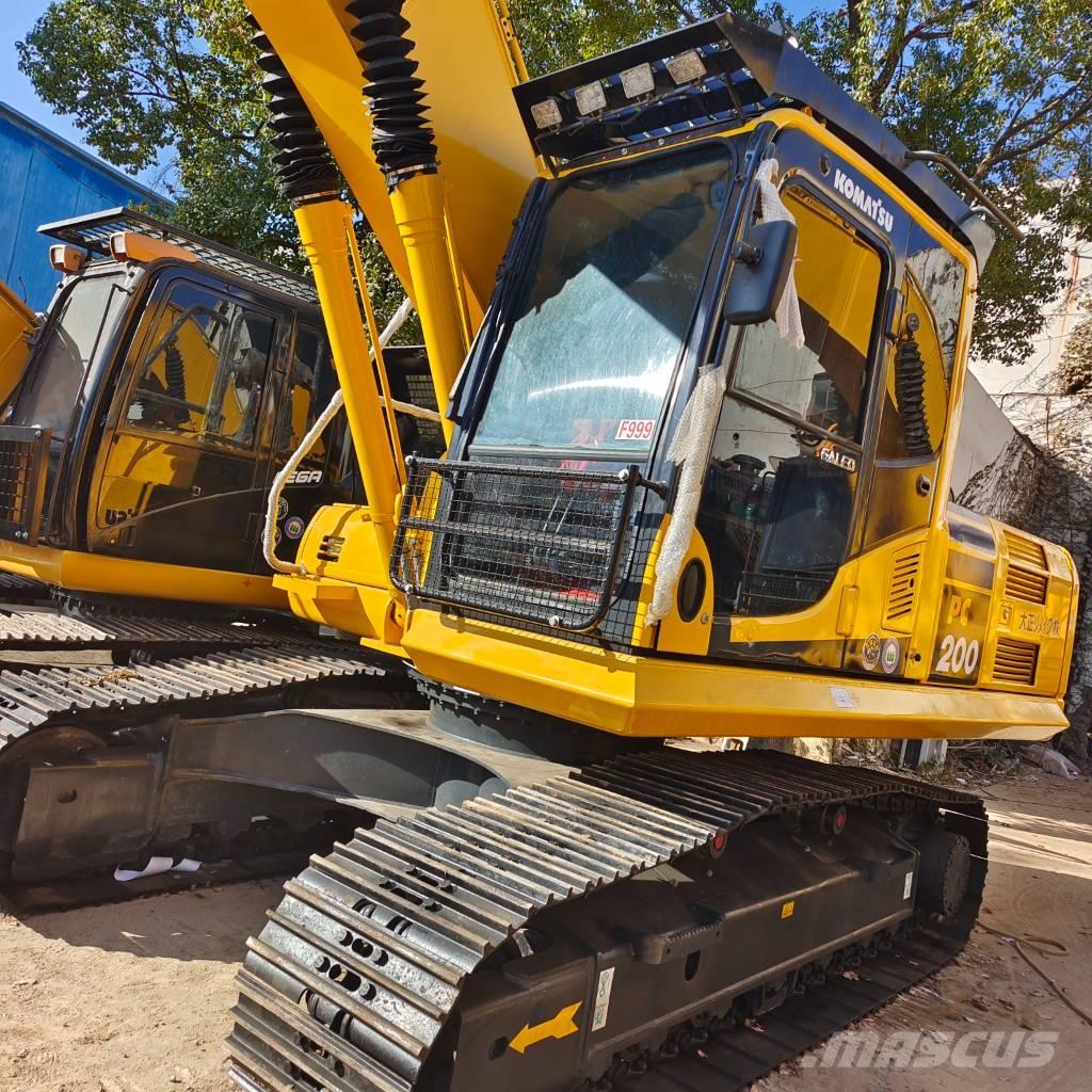 Komatsu PC 200 Excavadoras sobre orugas
