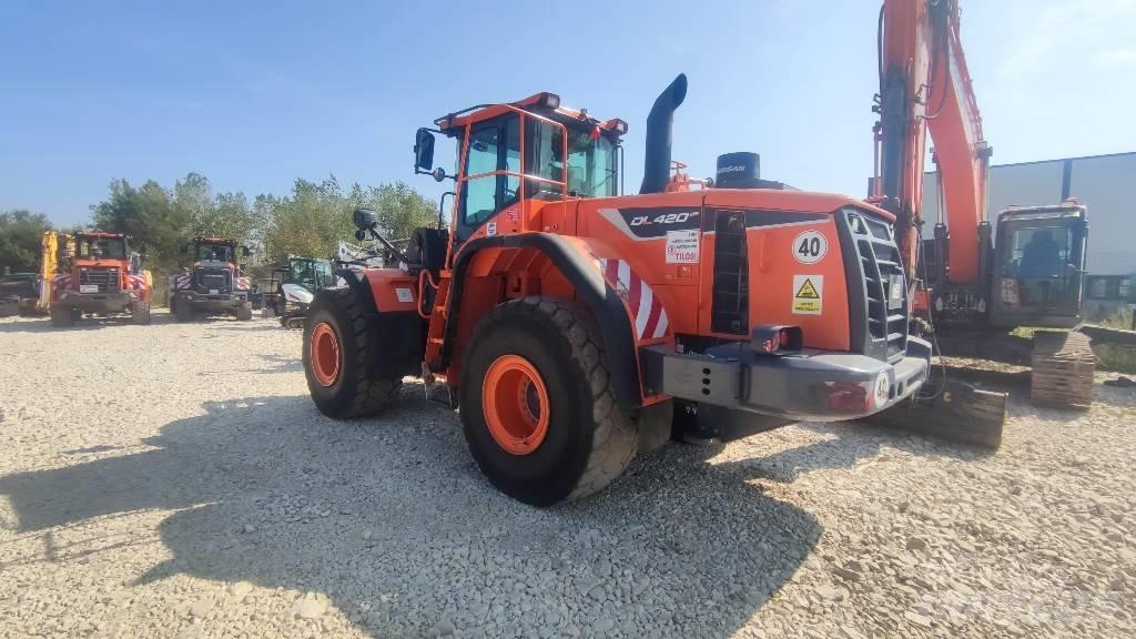 Doosan 420-5 Cargadoras sobre ruedas