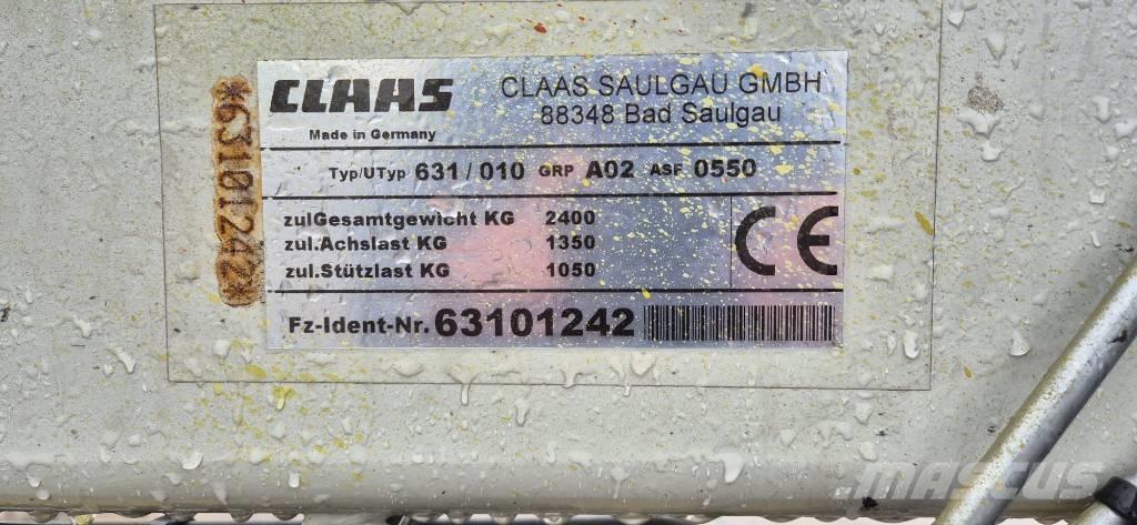 CLAAS Volto 1320 T Rastrilladoras y rastrilladoras giratorias