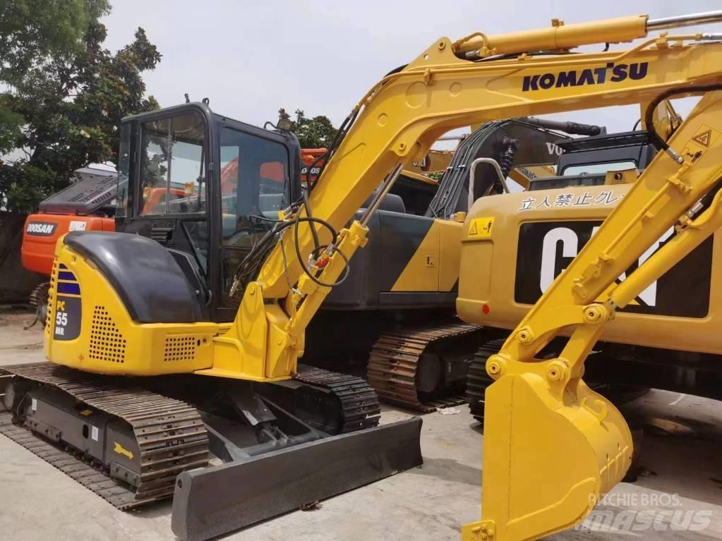 Komatsu PC 55 Excavadoras sobre orugas