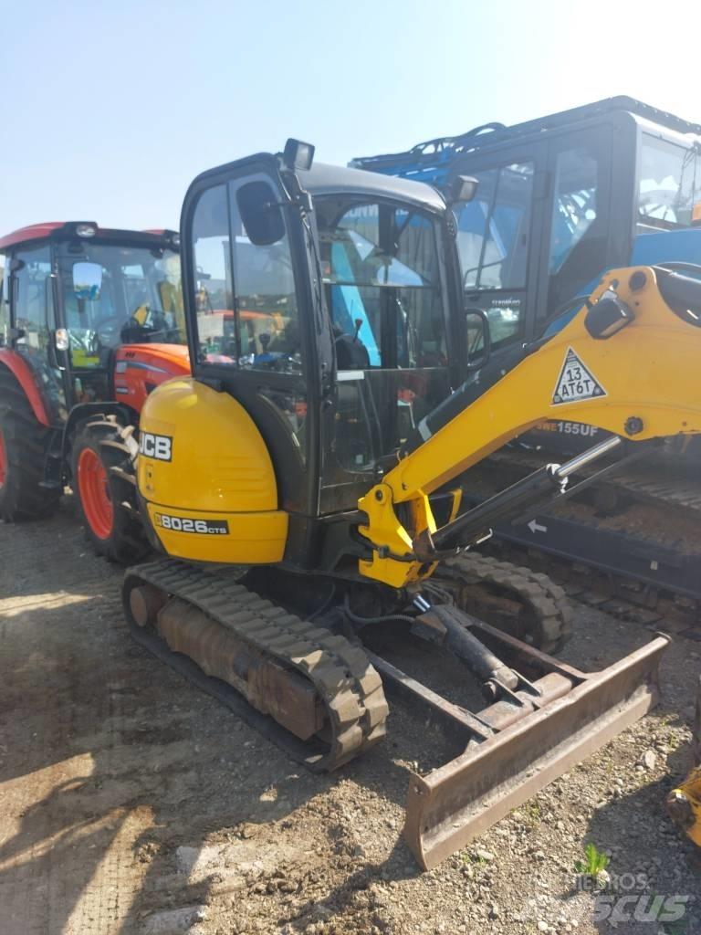 JCB 8026 Miniexcavadoras