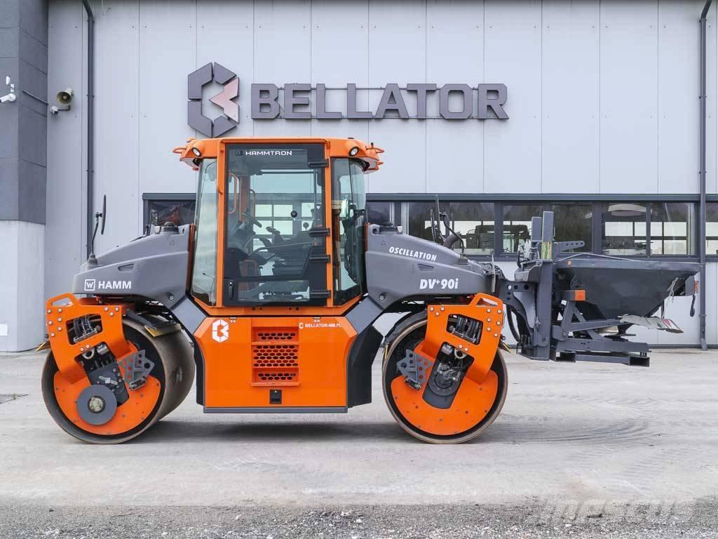 Hamm DV+ 90i VS-OS Rodillos de doble tambor