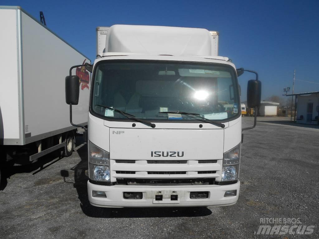 Isuzu NPR75 Camiones con caja de remolque