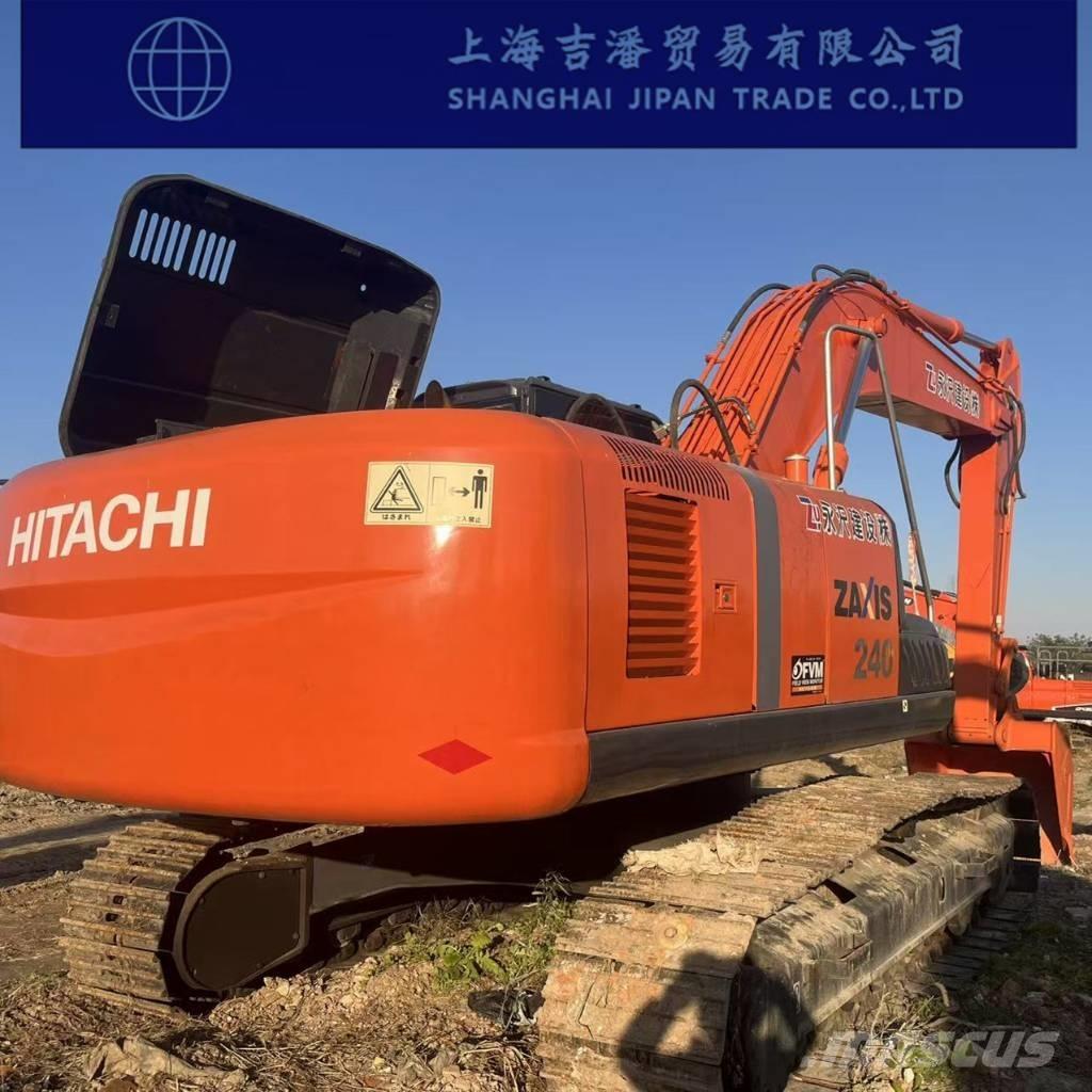 Hitachi ZX 240 Excavadoras sobre orugas