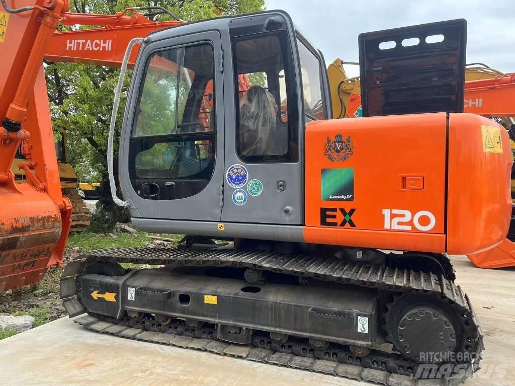 Hitachi EX 120 Excavadoras sobre orugas