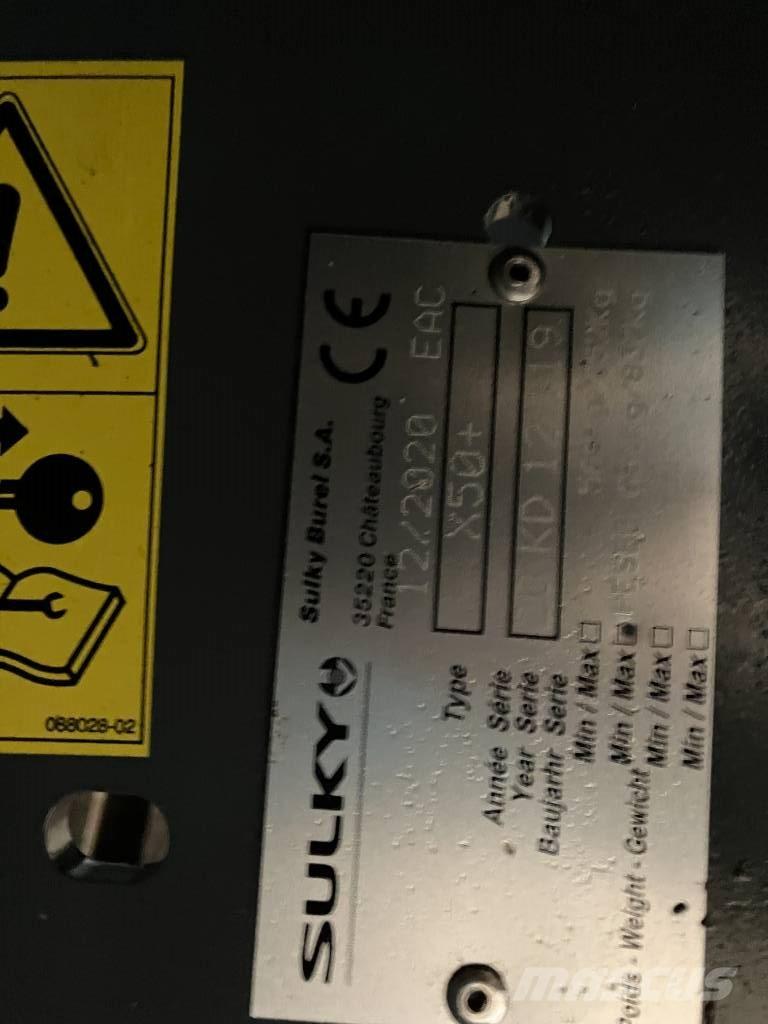 Sulky X 50+ Econov Esparcidoras de abono