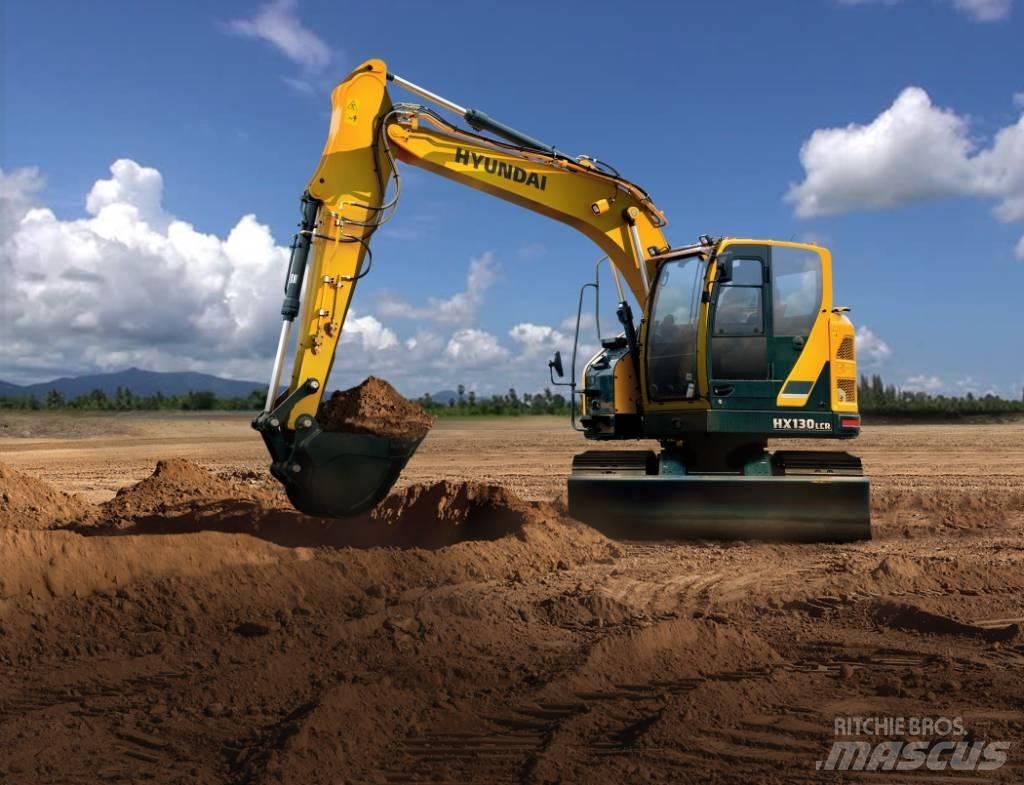 Hyundai HX130LCRD Excavadoras sobre orugas