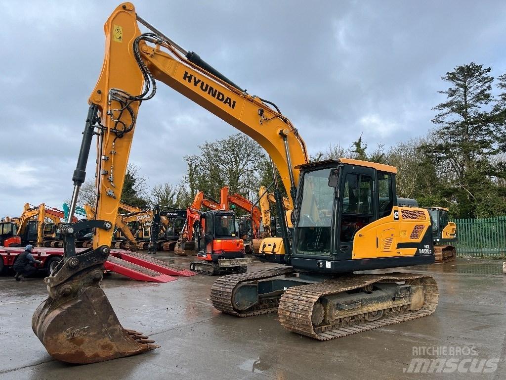 Hyundai HX140LC Excavadoras sobre orugas