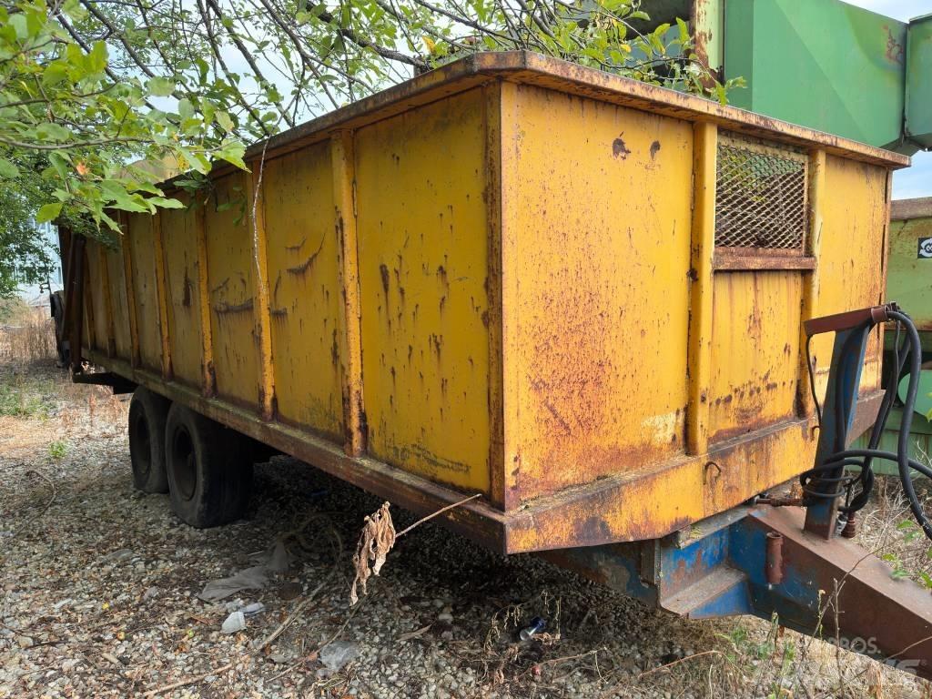  2 Axle Trailer Bañeras