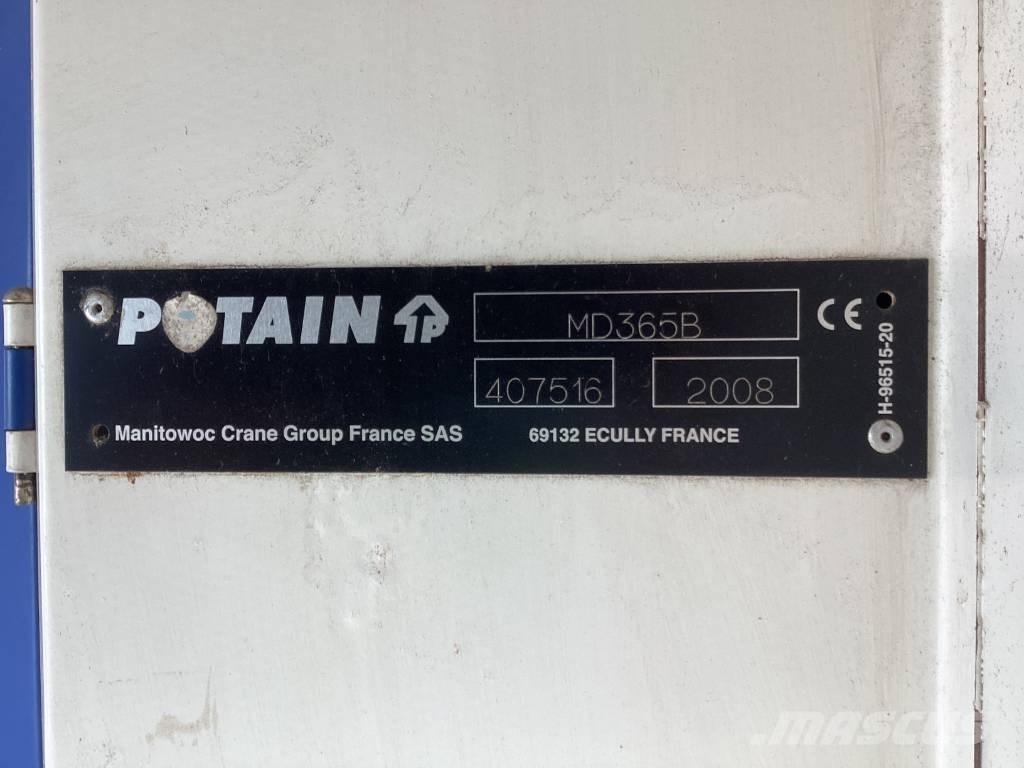 Potain MD365B Grúas torre