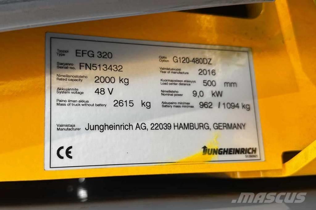 Jungheinrich EFG 320 Carretillas de horquilla eléctrica