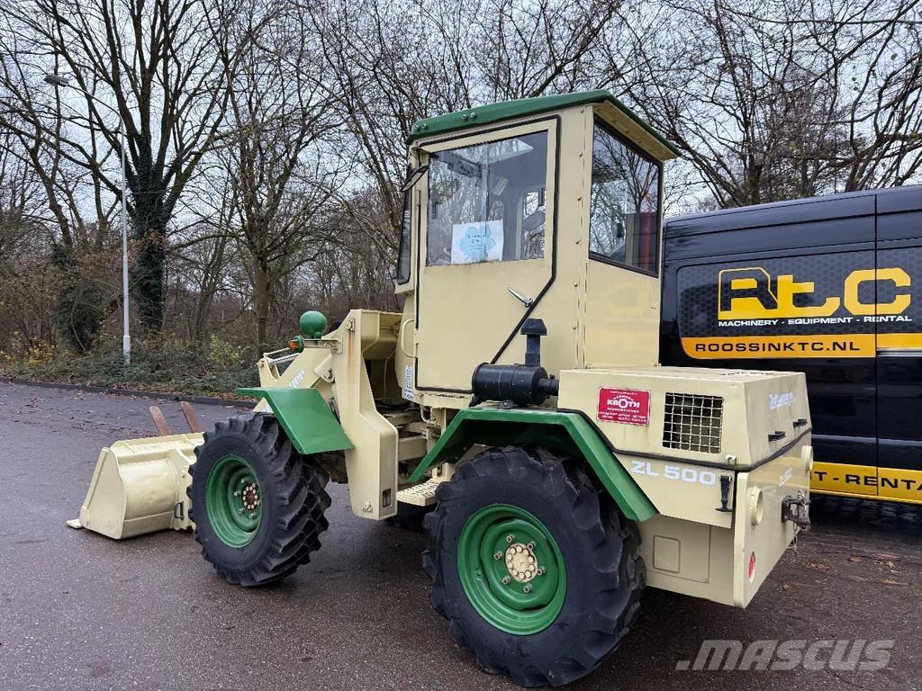 Zettelmeyer ZL500 Cargadoras sobre ruedas