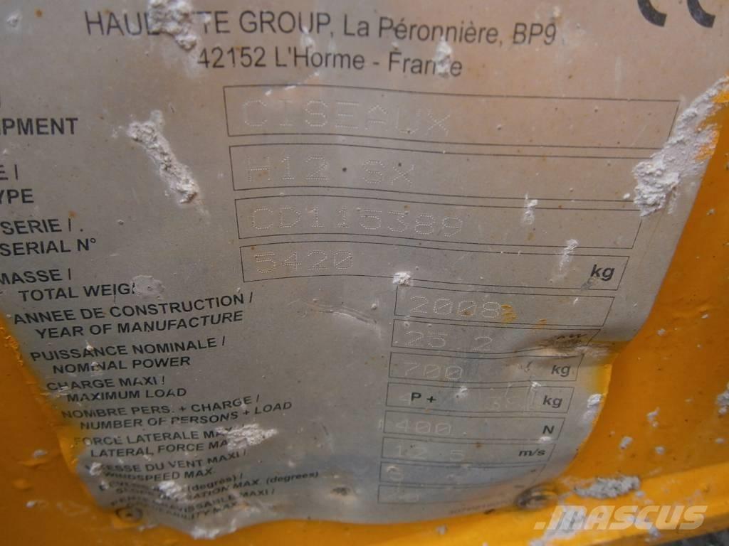 Haulotte H 12 SX Plataformas tijera