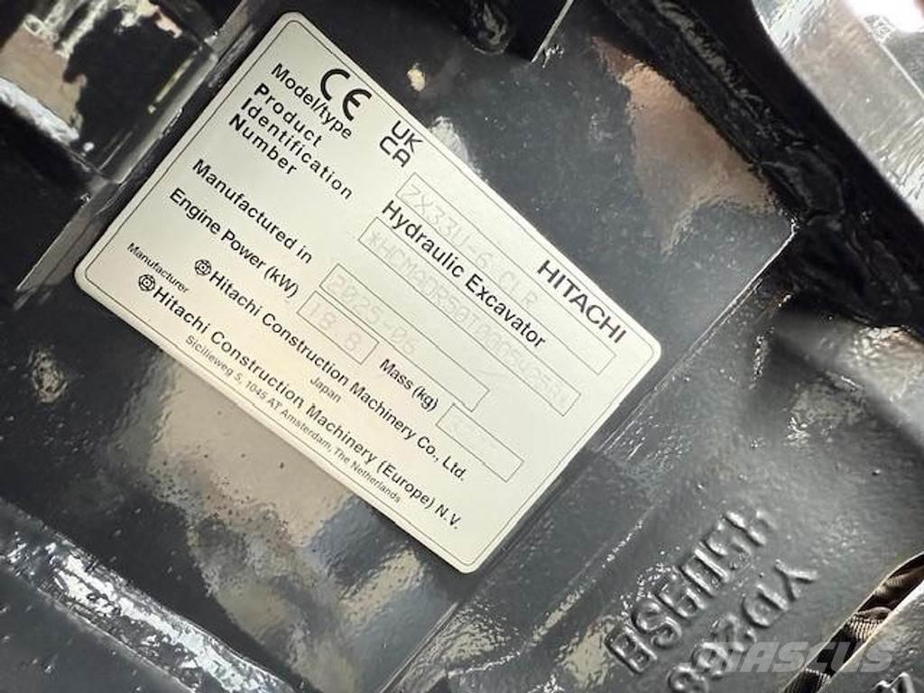 Hitachi ZX33U-6 Miniexcavadoras