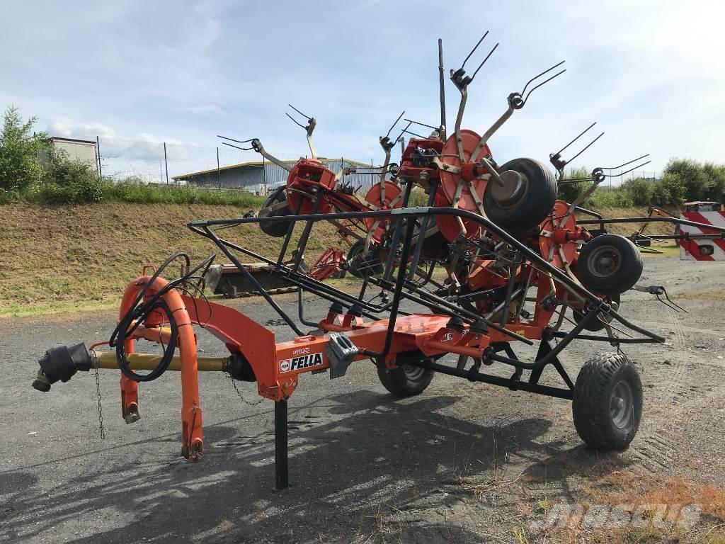 Fella TH 901 TRANS . Rastrilladoras y rastrilladoras giratorias