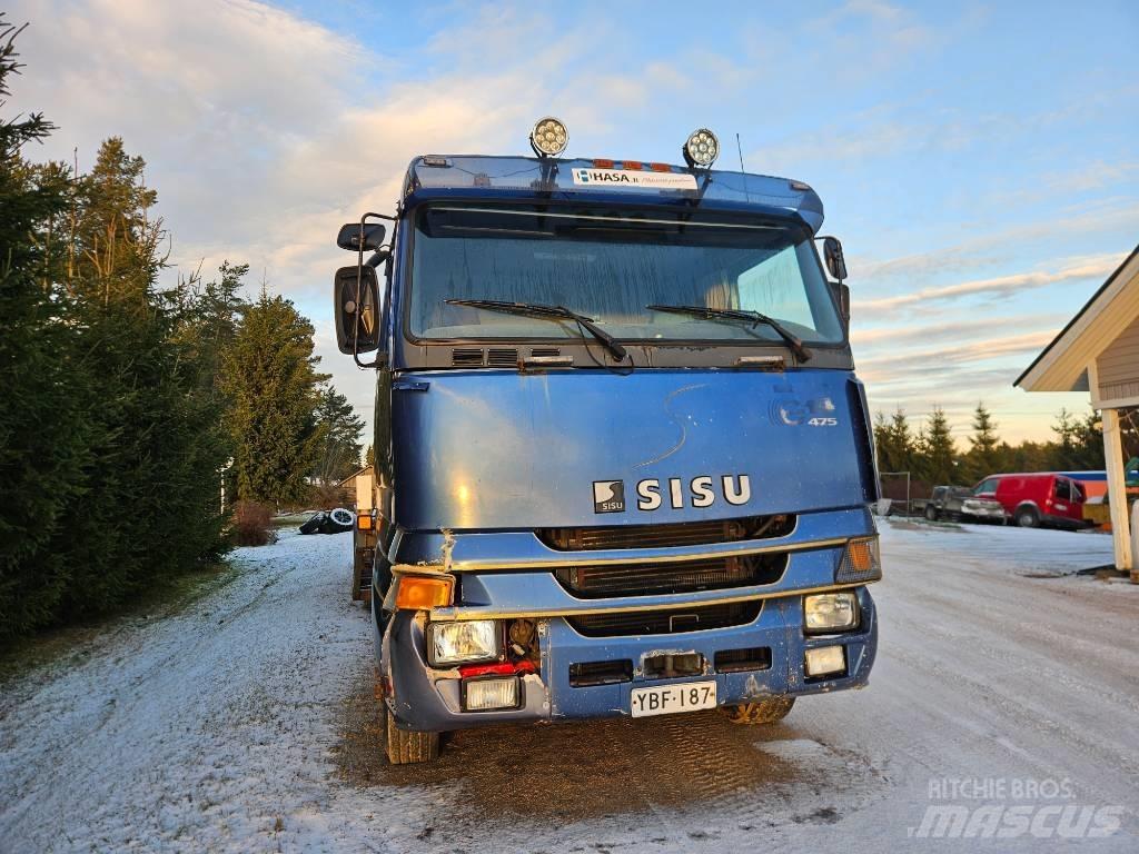 Sisu E14 8x2 Forest machine transport trucks