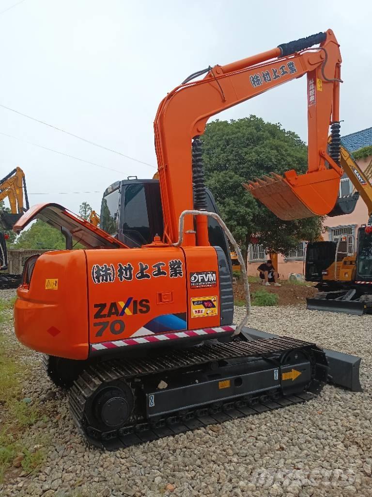 Hitachi ZX70 Excavadoras sobre orugas