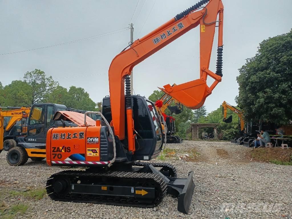 Hitachi ZX70 Excavadoras sobre orugas