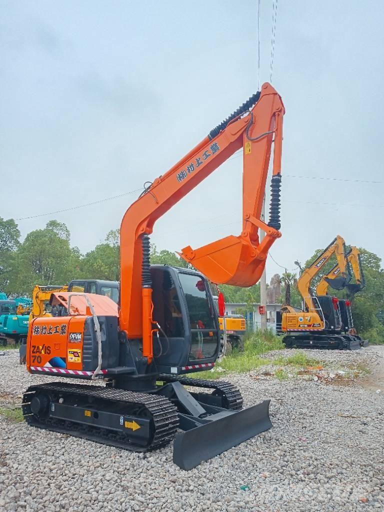 Hitachi ZX70 Excavadoras sobre orugas