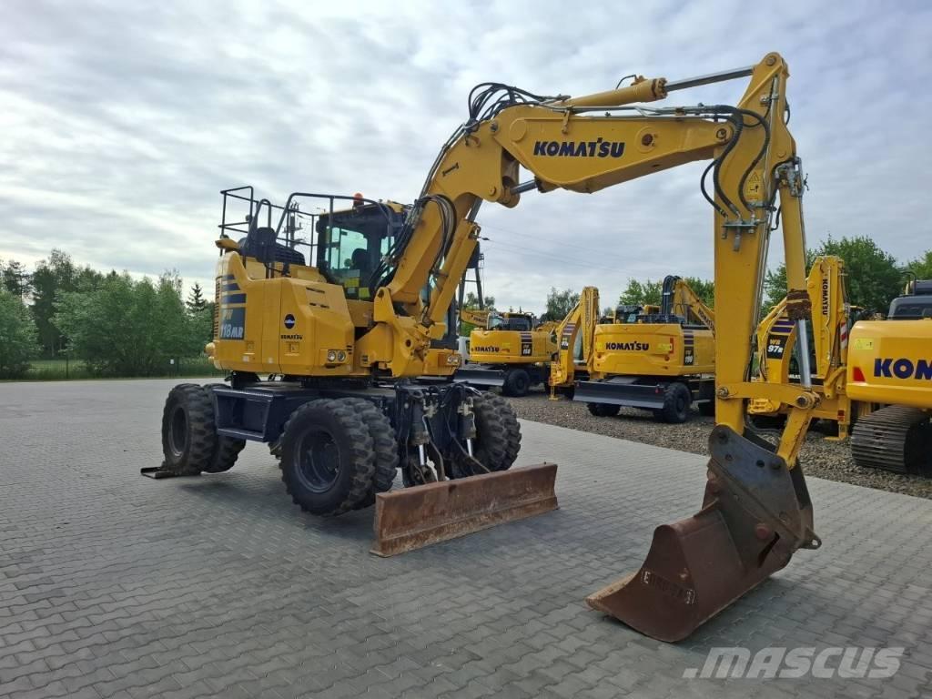 Komatsu PW 118MR-11 Excavadoras de ruedas