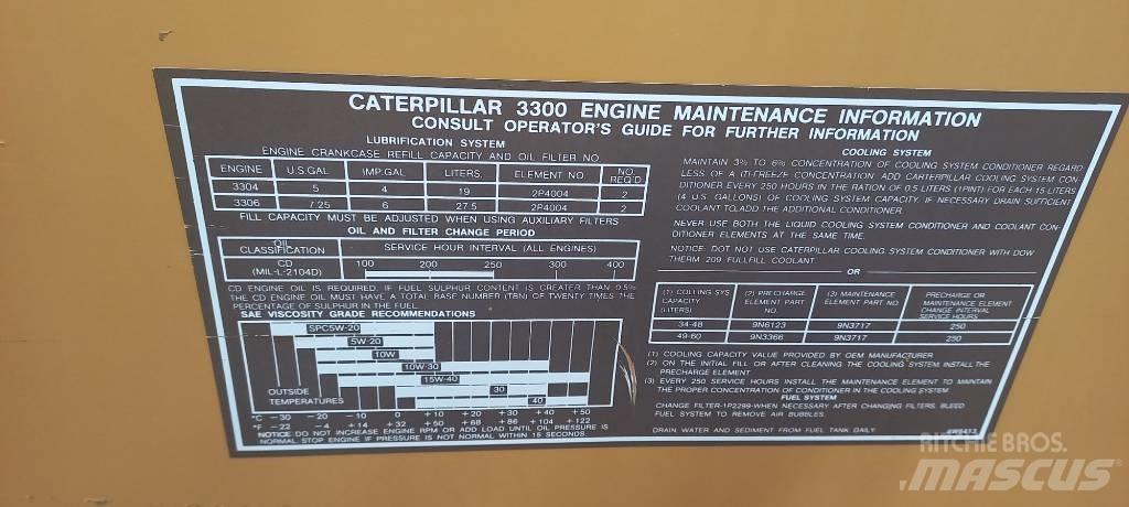 CAT 3306 Generadores diésel