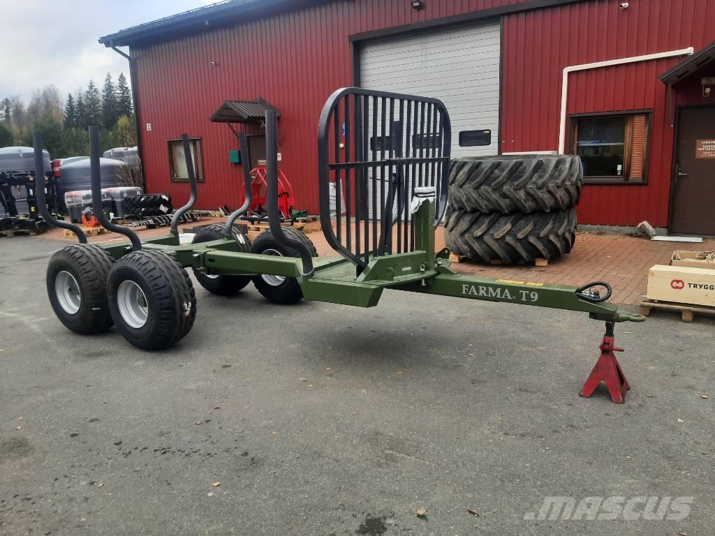 Farma T9 metsävaunu Remolques forestales