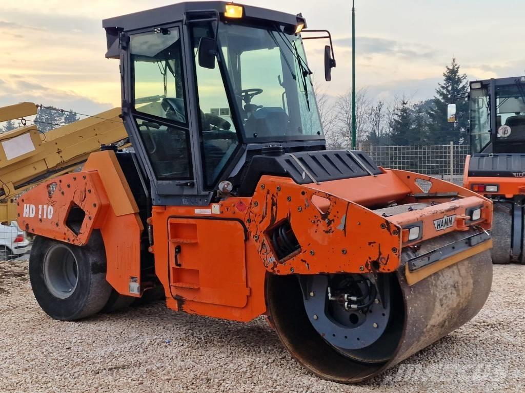Hamm HD 110 K Rodillos sobre neumáticos