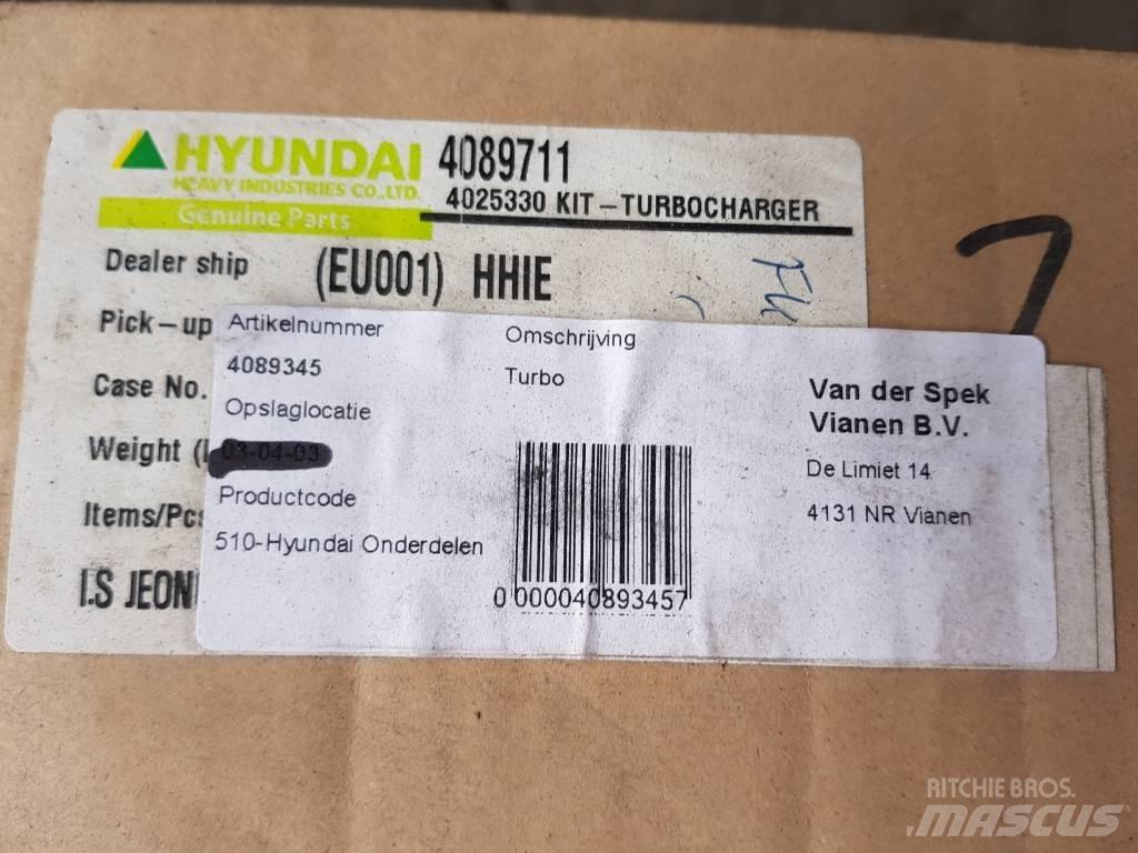 Hyundai Turbocharger Motores