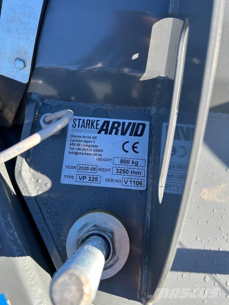 Fjärås 325 vikplog Barredoras de nieve