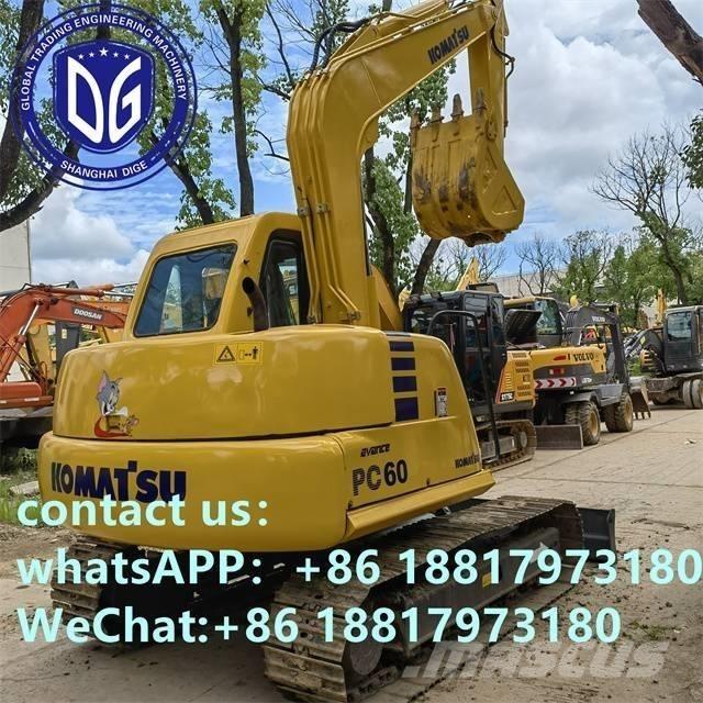 Komatsu PC 60-7C Excavadoras sobre orugas