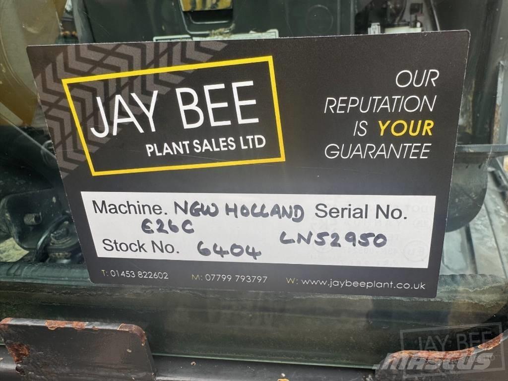 New Holland E26C Miniexcavadoras