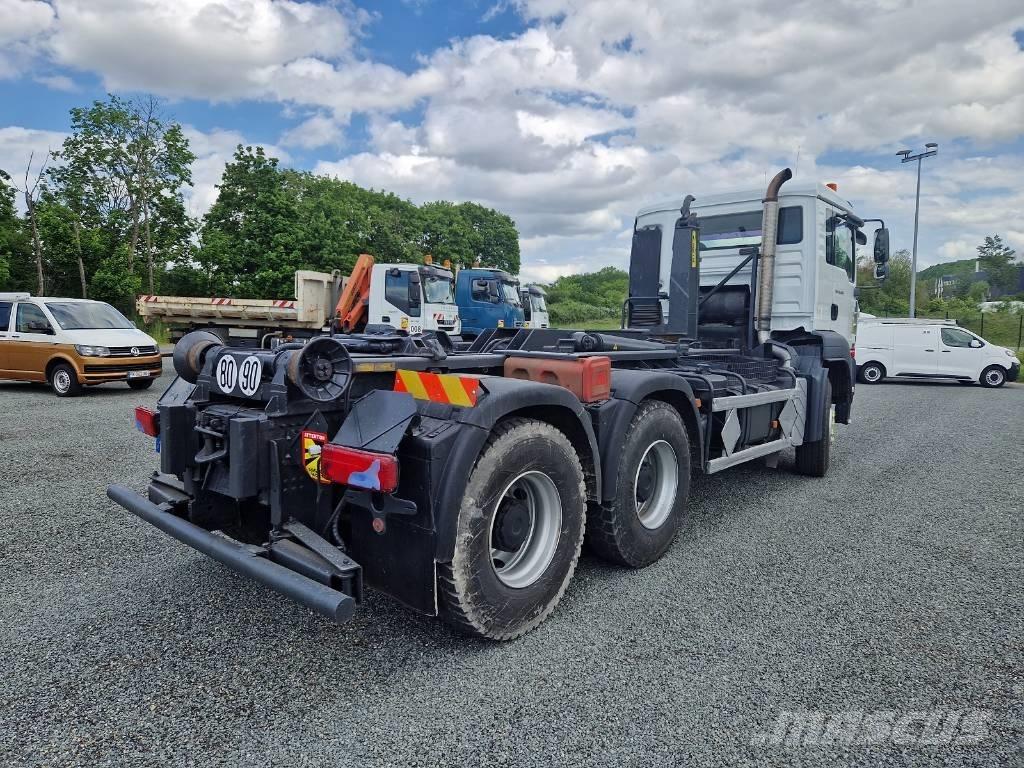 MAN TGS 26.360 Camiones elevadores de gancho