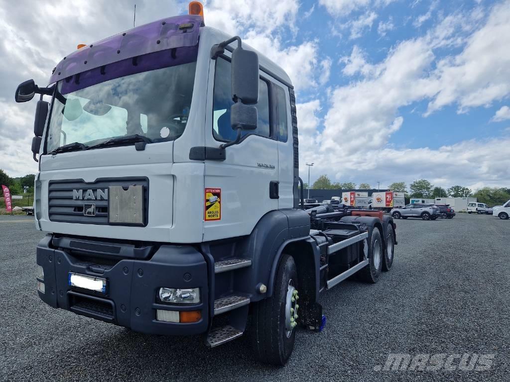 MAN TGS 26.360 Camiones elevadores de gancho