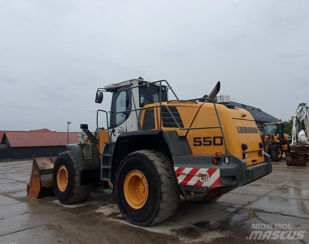 Liebherr L 550 Cargadoras sobre ruedas