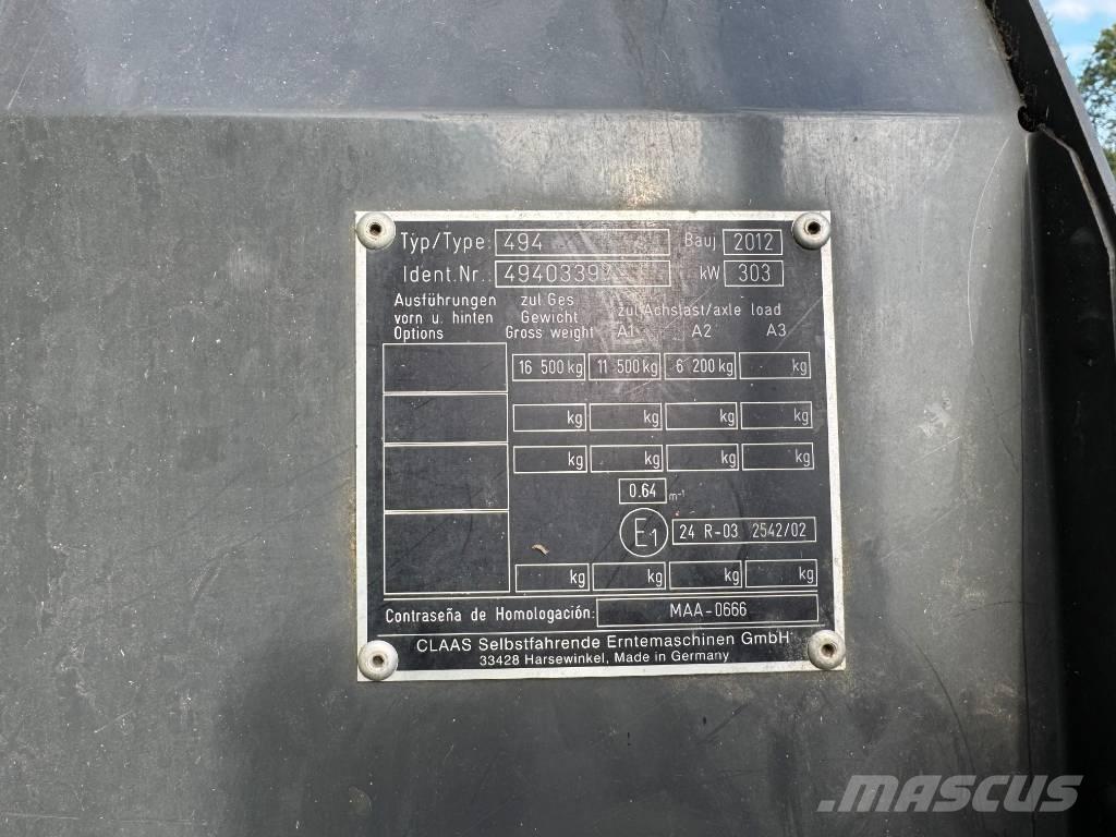 CLAAS Jaguar 930 Cosechadoras de forraje autopropulsadas