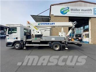 Palfinger P 280 CK Plataformas sobre camión