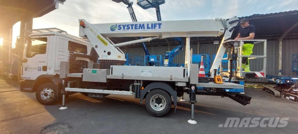 Palfinger P 280 CK Plataformas sobre camión