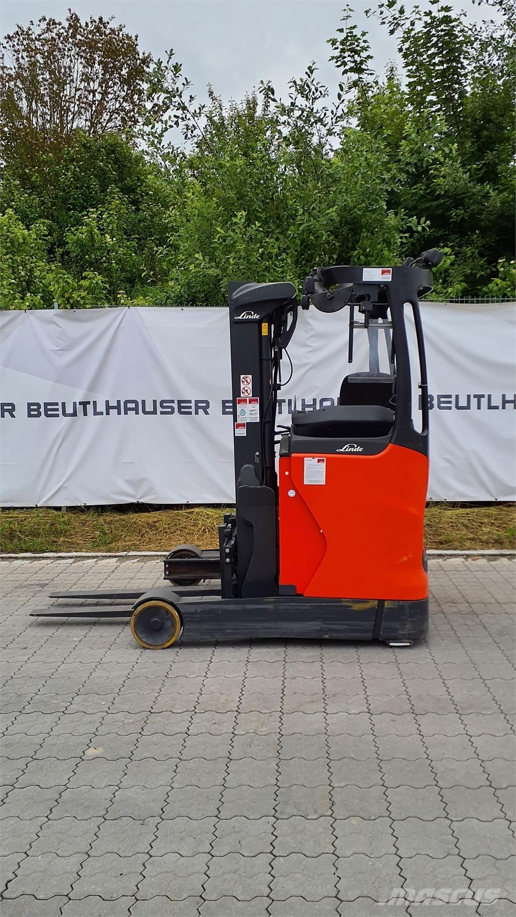 Linde R14B Montacargas de alcance de gran altura