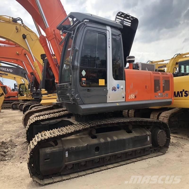 Hitachi ZX 350 Excavadoras sobre orugas